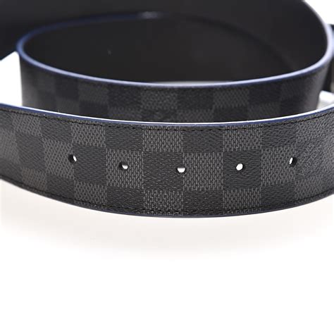 lv initiales 40mm|louis vuitton damier belt graphite.